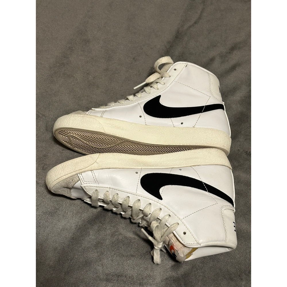 Nike Court High Top Womens Size 6 Black/White - Picture 4 of 8